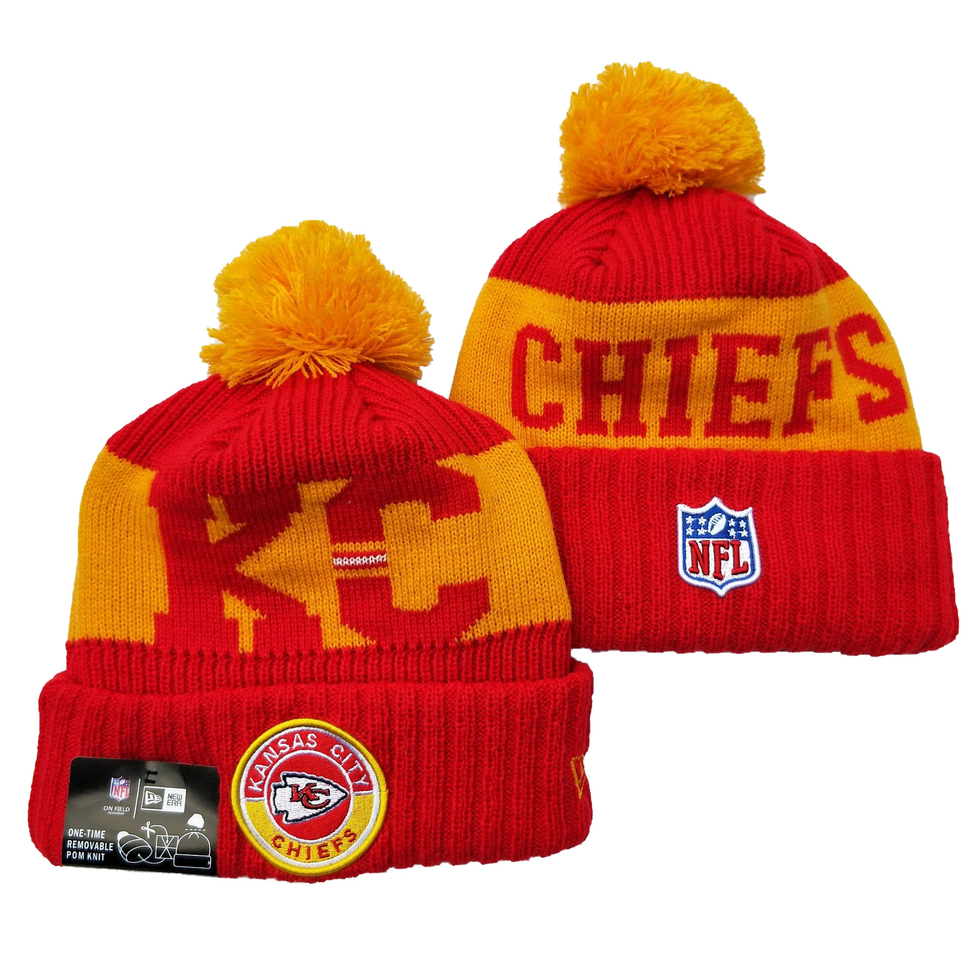 Kansas City Chiefs Knit Hats 068